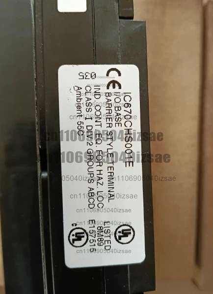 IC670CHS001E 모듈