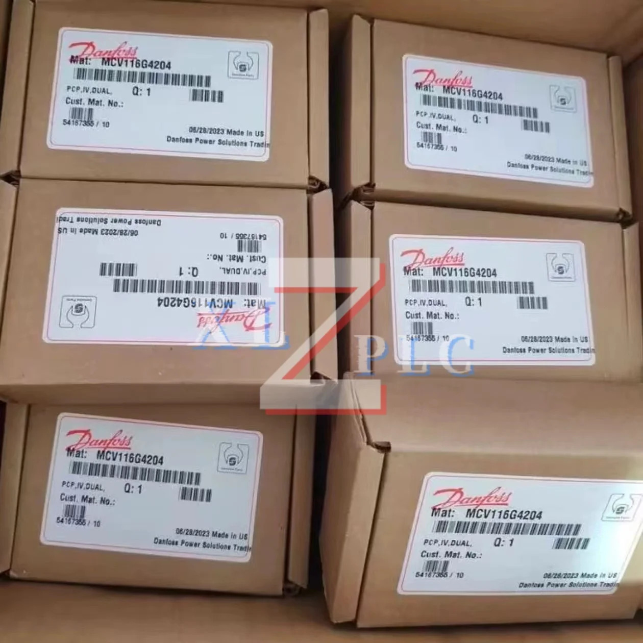 MCV116G4204 오리지널 제어 밸브 MCV116A3204