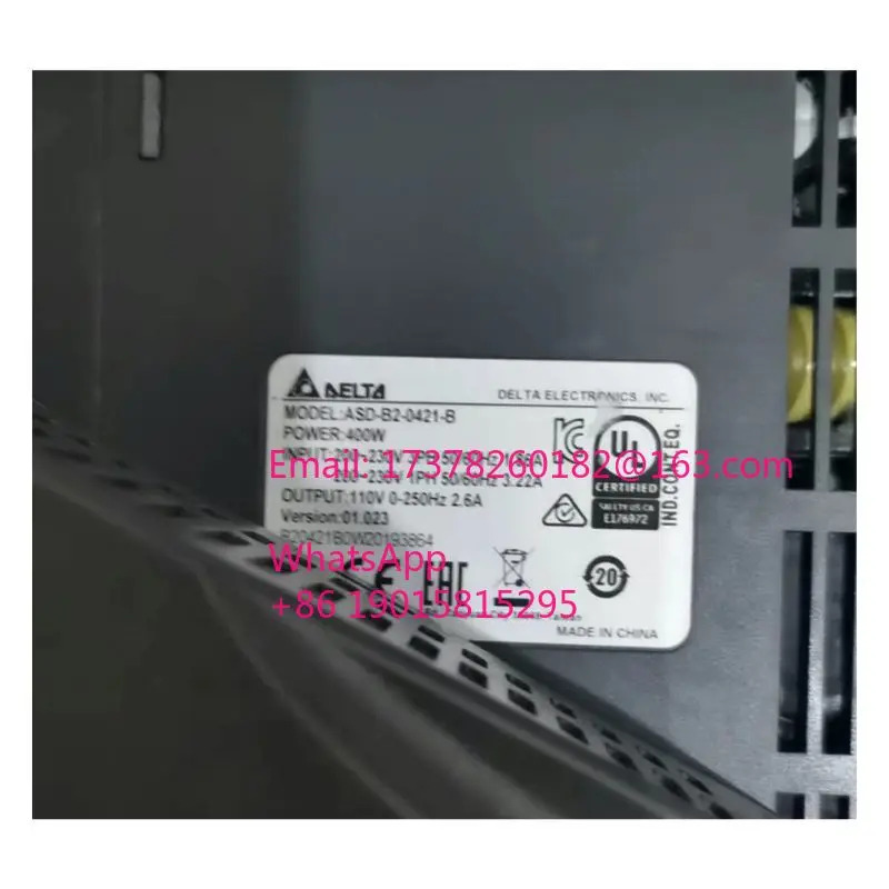 리퍼 ASD-B2-0421-B 서보 드라이브 완료