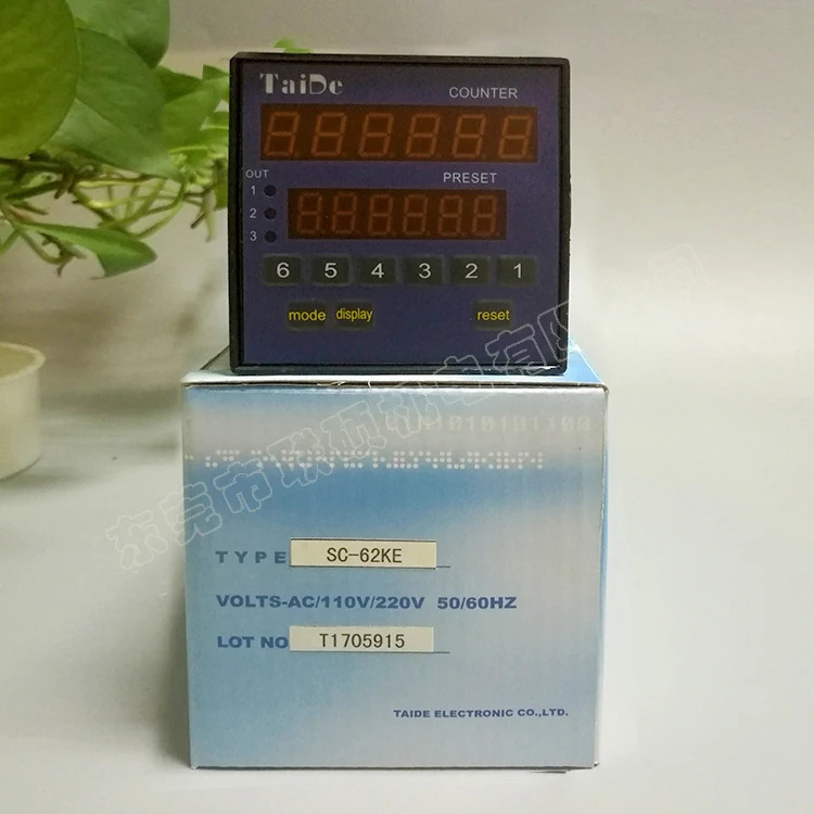 Taide/Taide 카운터 SC-62KE 아날로그 출력 전압 DC0-10V 포함