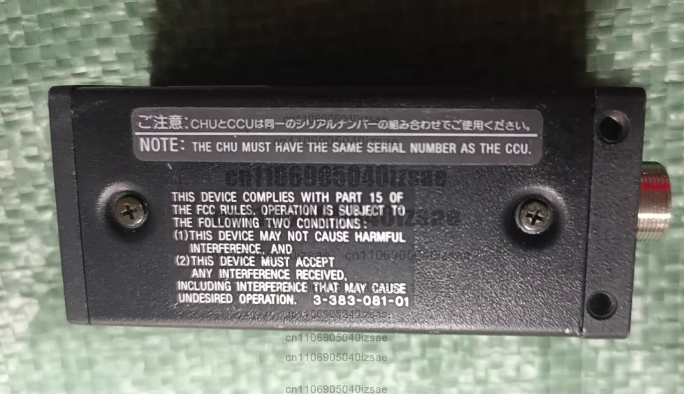 산업분할형 카메라 XC-55BB DC10.5-15V- 완전 작동 리퍼 완료