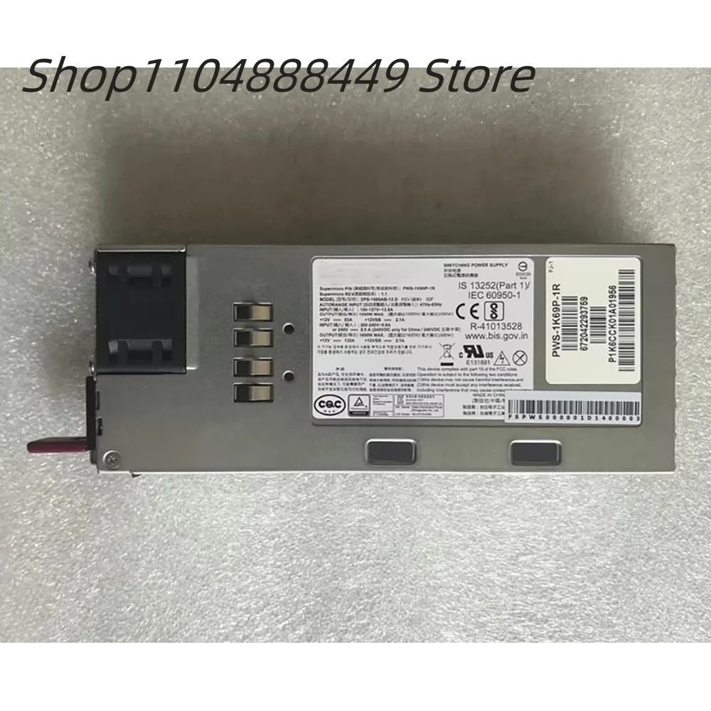PWS-1K69P-1R 서버 전원공급장치 DPS-1600AB-13 D 1600W