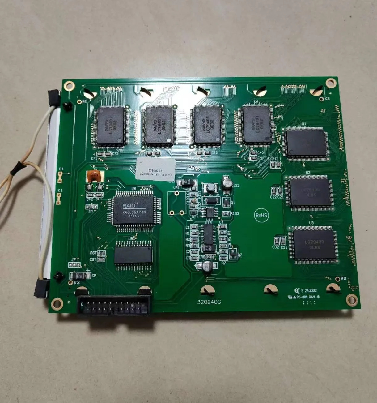 PG320240C REV 호환 디스플레이 PG320240WRF-CNN-H-S1Q LCD 화면 신
