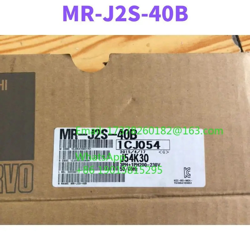 MR-J2S-40B MR J2S 40B 오리지널 서보 드라이브