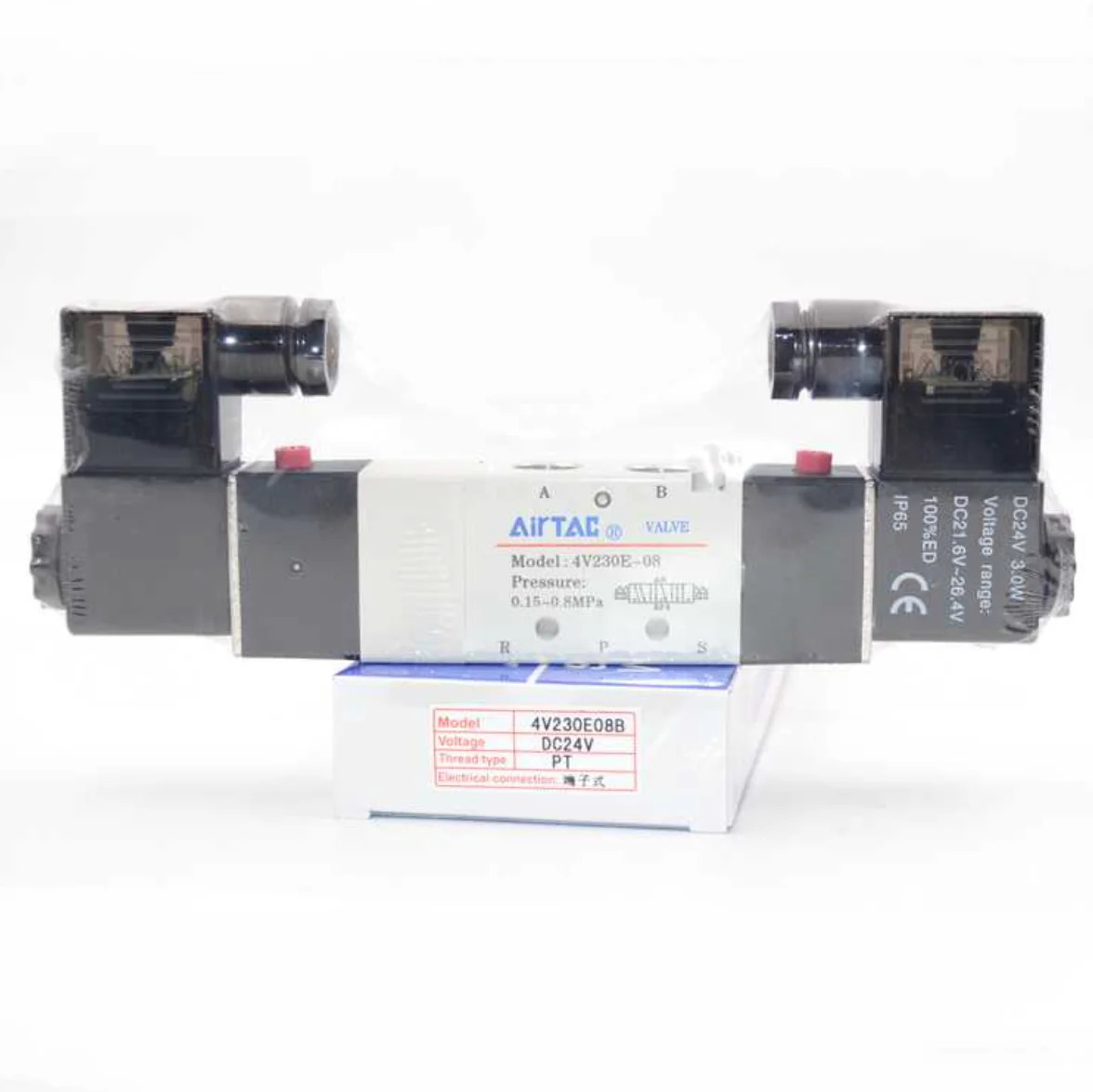 AirTAC 솔레노이드 밸브 신 4V230E-08-B DC24V