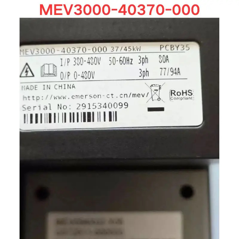 리퍼 MEV3000-40370-000 주파수 변환기 37KW 380V 기능 OK