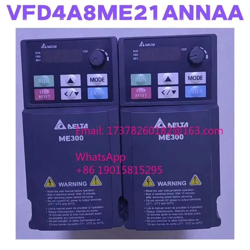 리퍼 VFD4A8ME21ANNAA 인버터 완료