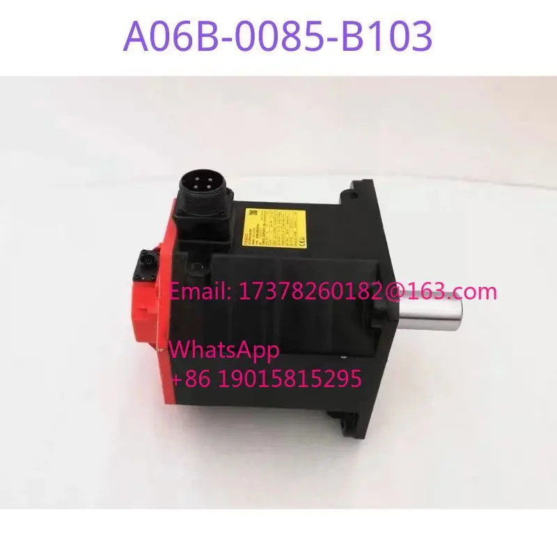 인코더가 포함된 FANUC A06B-0085-B103 서보모터