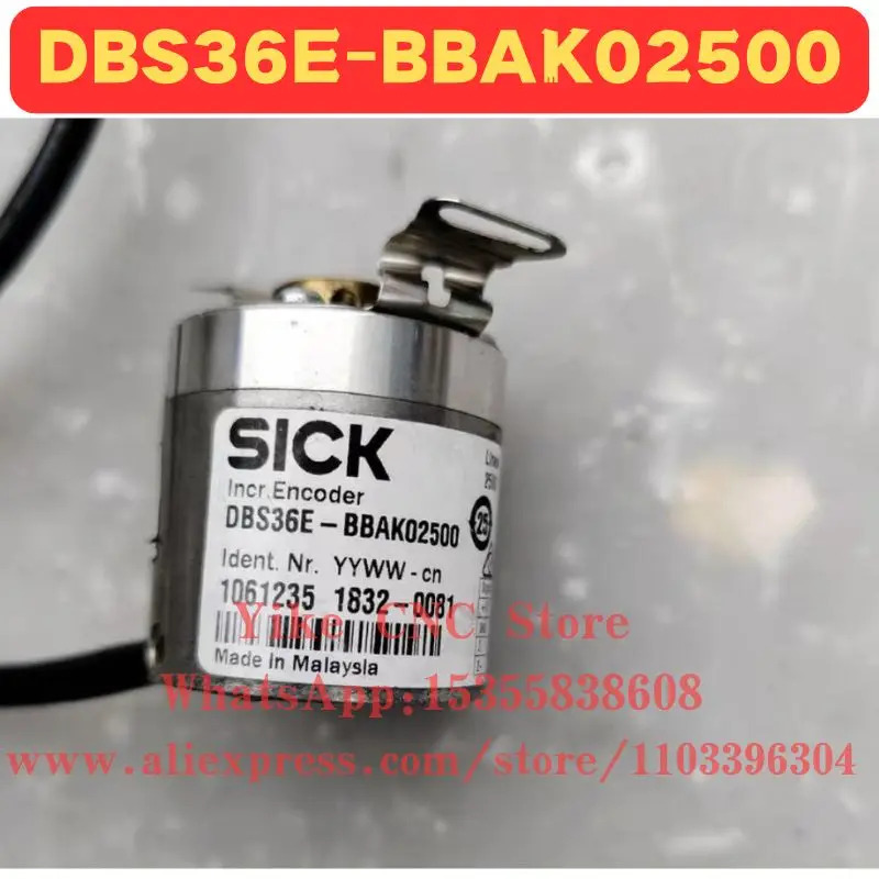 리퍼 엔코더 DBS36E-BBAK02500 정상 기능 완료