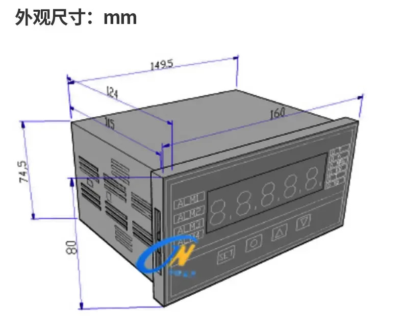 Zhongwan Jinnuo MCK-Z-I 지능형 디스플레이 센서 특수 계량 힘 측정 장비
