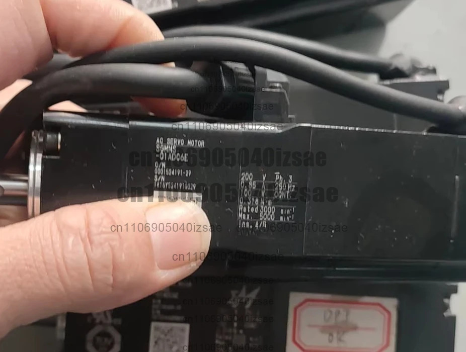 SGM호환MS-01ADC6E 서보모터 200V 완전 작동 리퍼 완료