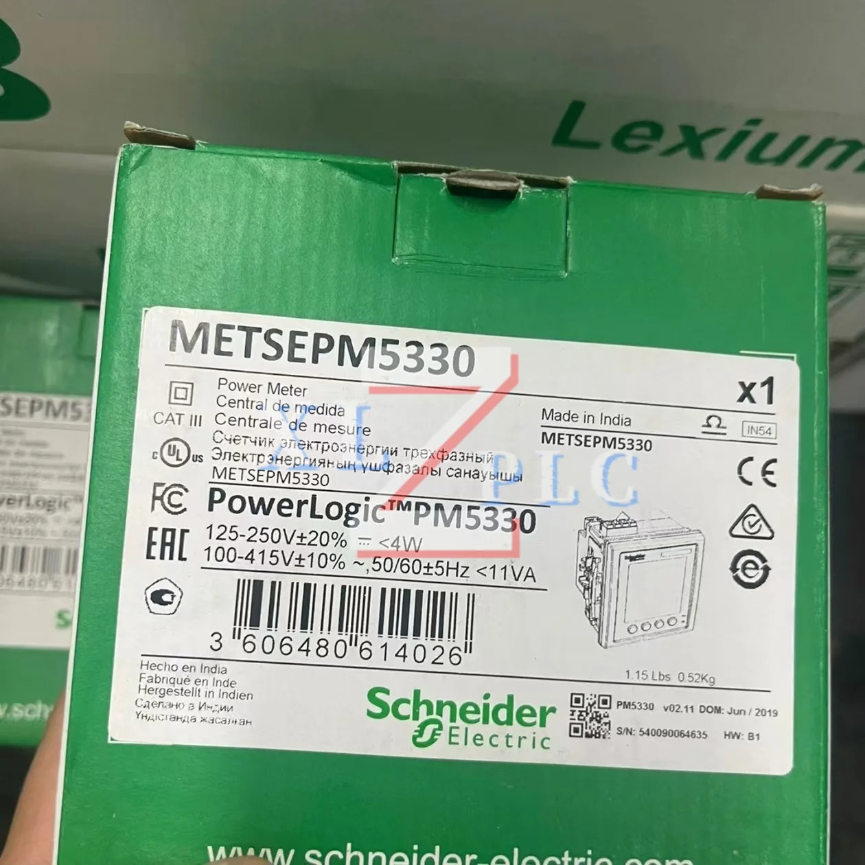 전력 로직 미터 원본 METSEPM5330
