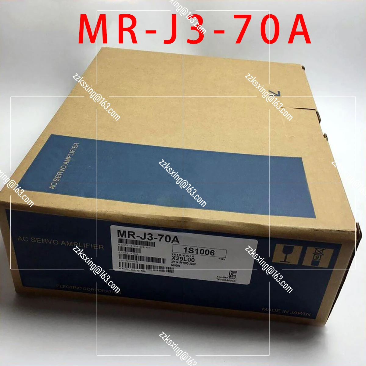 MR-J3-70A 오리지널 서보 드라이버