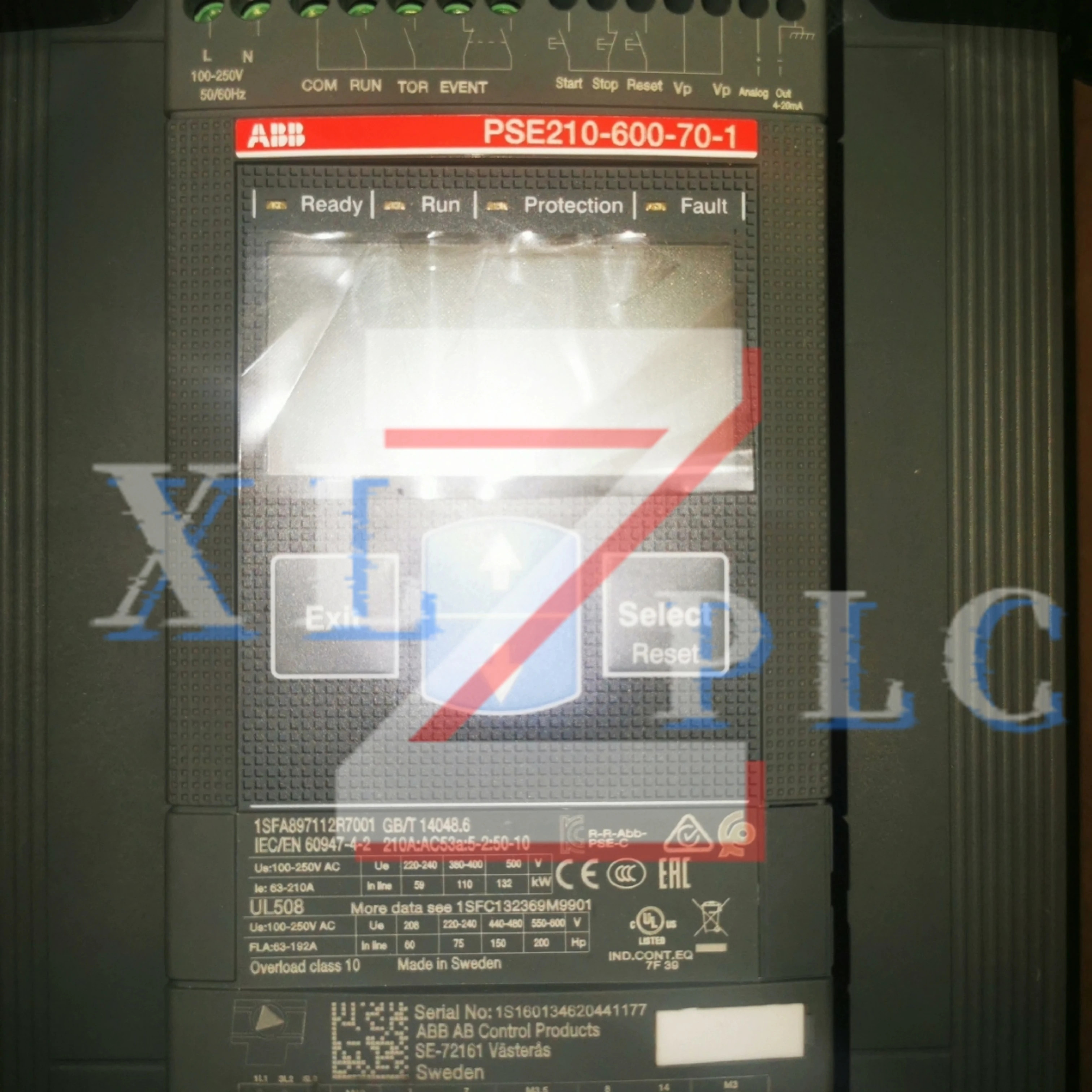 소프트 스타터 신규 입고 PSE210-600-70-1 110kw  PSE250-600-70-1 132kw PSE300-600-70-1 160kw PSE370-600-70-1 20