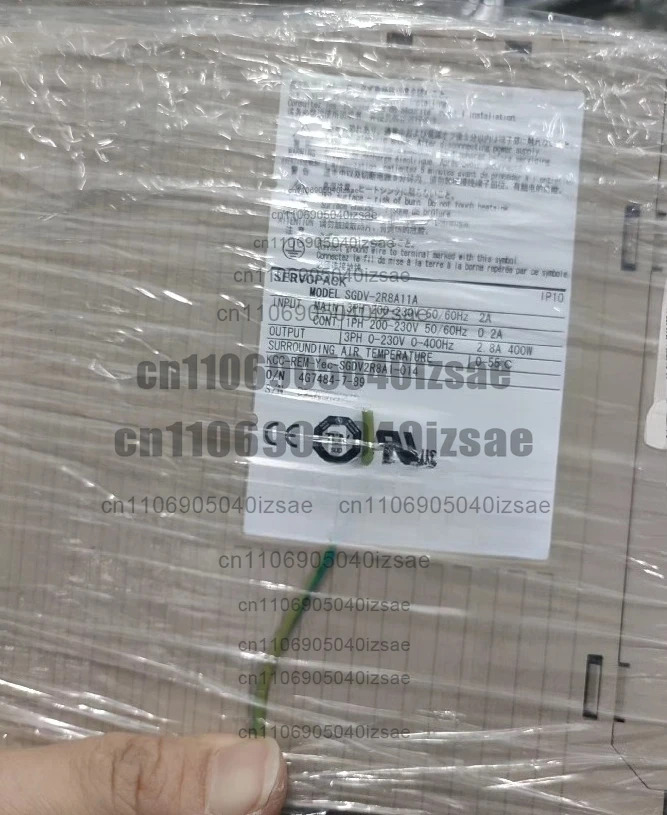 드라이버 SGDV-2R8A11B 400W 완전 작동 리퍼 완료