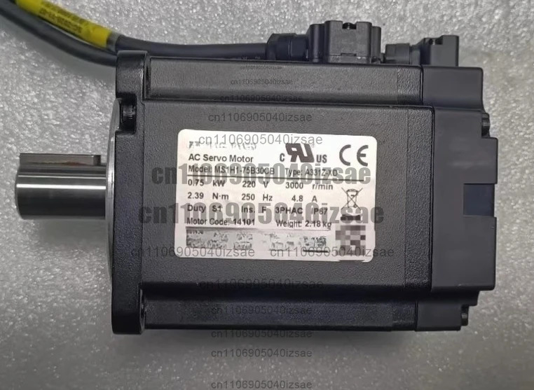 서보모터 MS1H1-75B30CB-A331Z-XD 기능은 그대로 리퍼를 거쳤습니다.