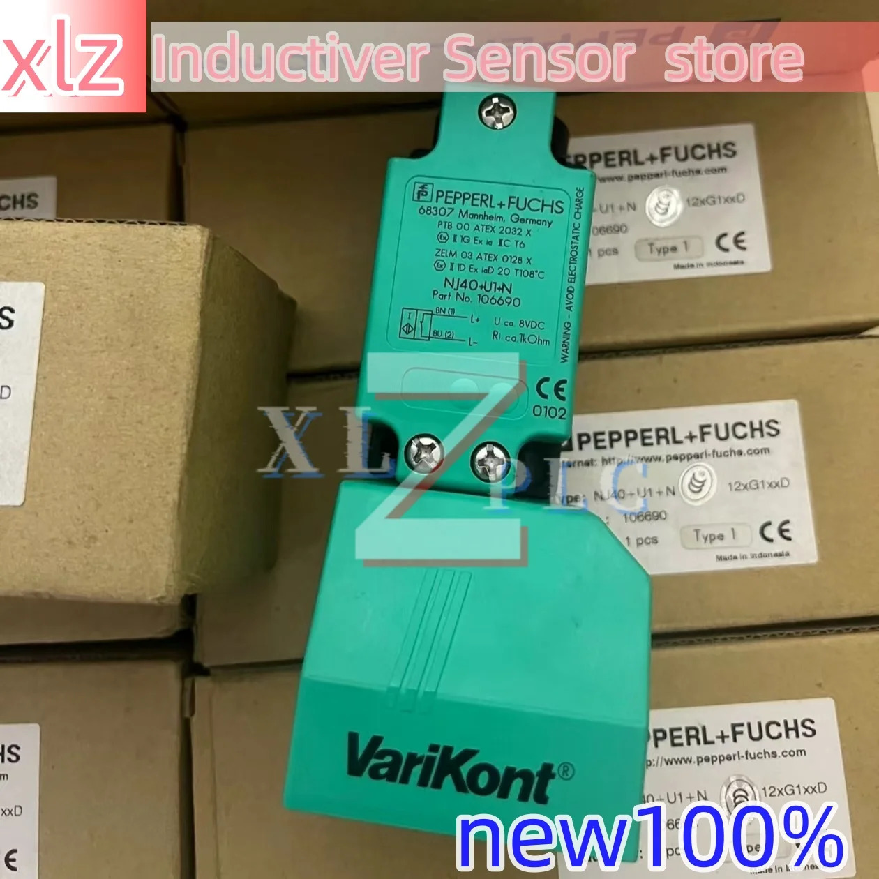 AInductiver 센서 원본 NJ40U1N NJ40-FP-SN-P1
