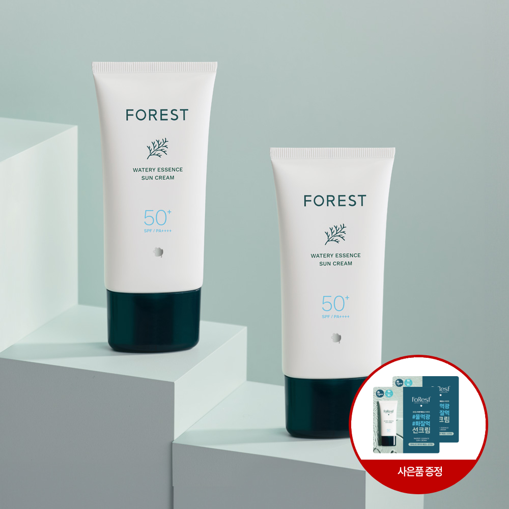 [1+1]포레스트  워터리 에센스 선크림 80ml (SPF 50+) 외 이미지