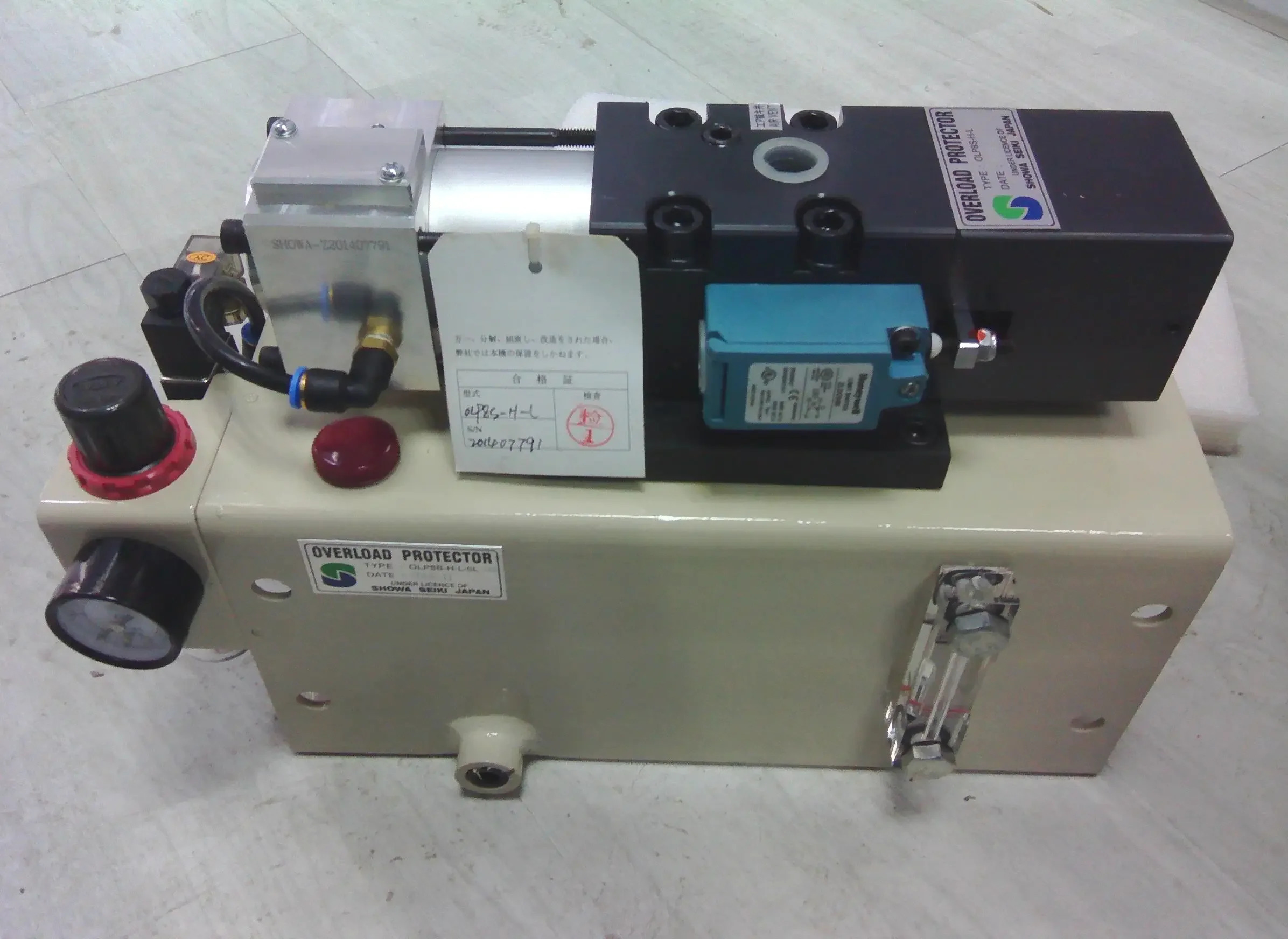 과부하 펌프 OLP20-H/L 공압 Olp8sb/12s-h-l 오일 OLP12S-H-R