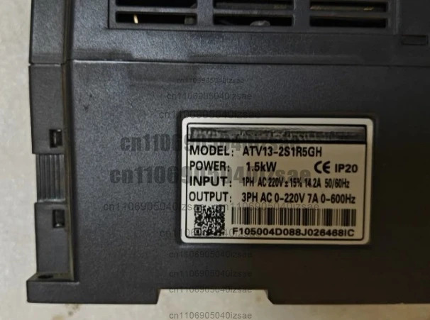 ATV13-2S1R5GH 1.5kw 인버터는 하게 작동하며 리퍼를 거쳤습니다.