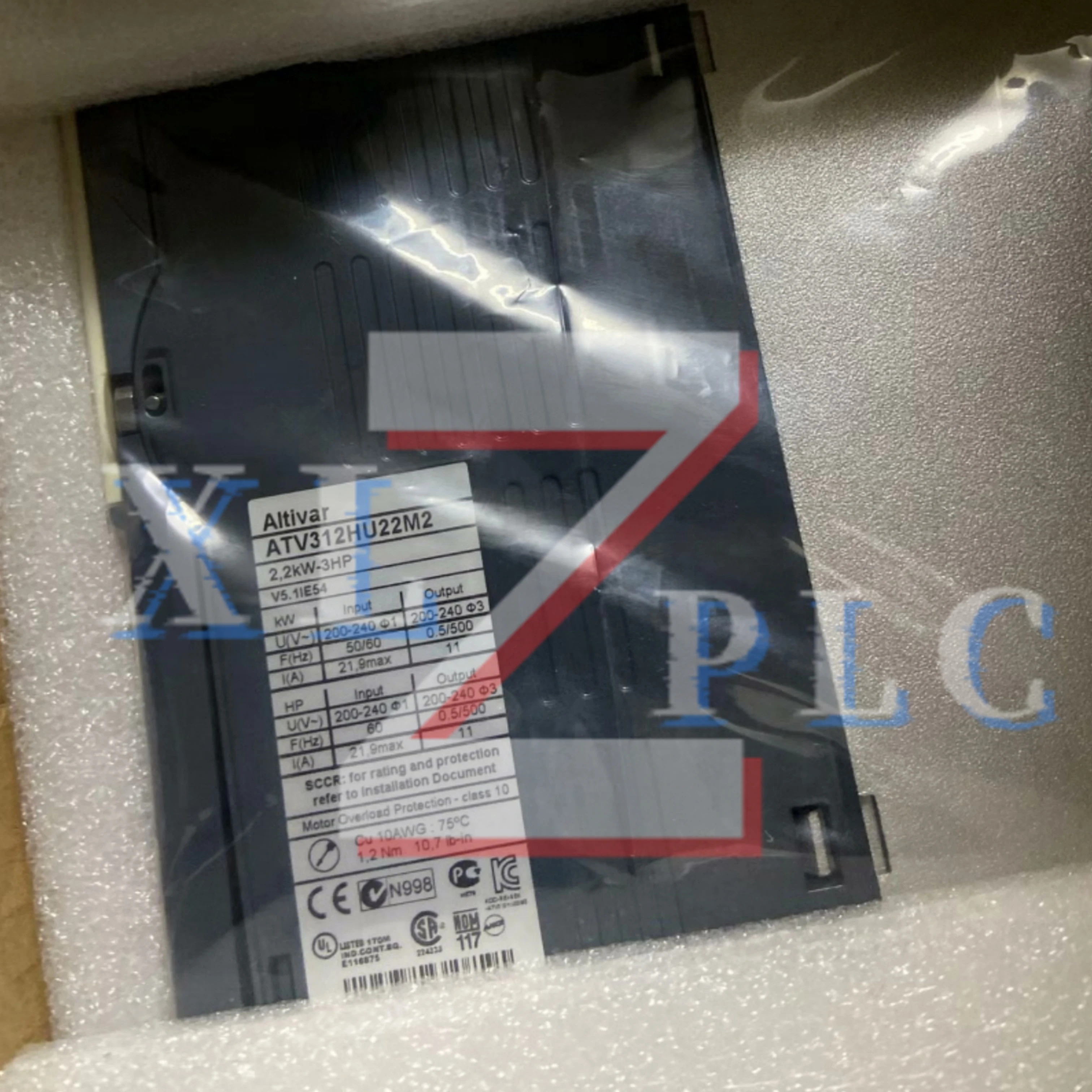 주파수 변환기 원본 ATV312HU22M2 200-240V 2.2KW ATV312HU22N4 380-500V