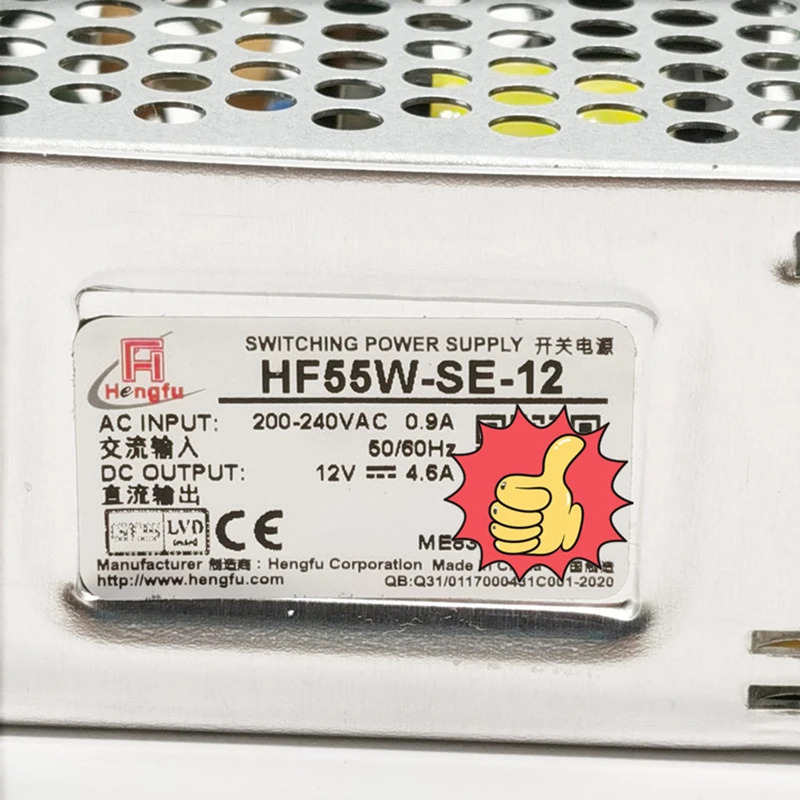 HF55W-SE-12V 스위치 전원공급장치 12v 4.6A 엘리베이터 부품 리프트 액세서리
