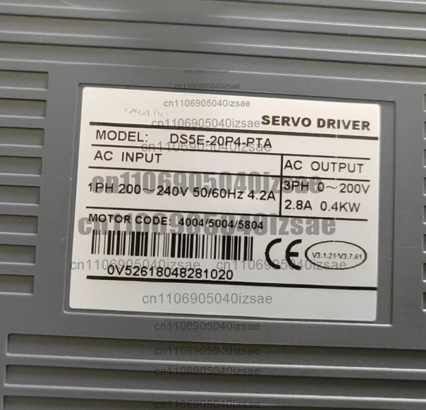 서보 드라이버 DS5E-20P4-PTA 220V 400W 리퍼 완료