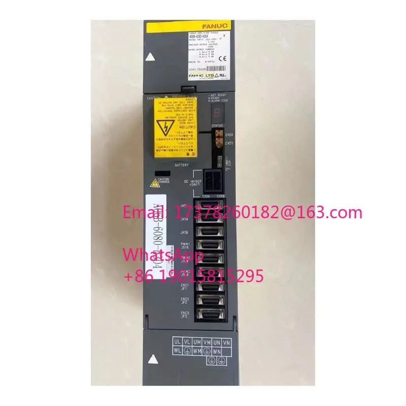 리퍼 A06B-6080-H304 서보 증폭기 모듈 완료