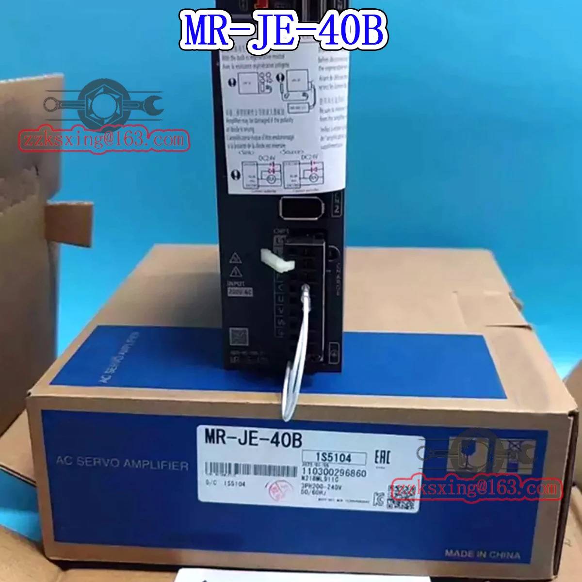MR-JE-40B 오리지널 AC 서보 드라이버 신