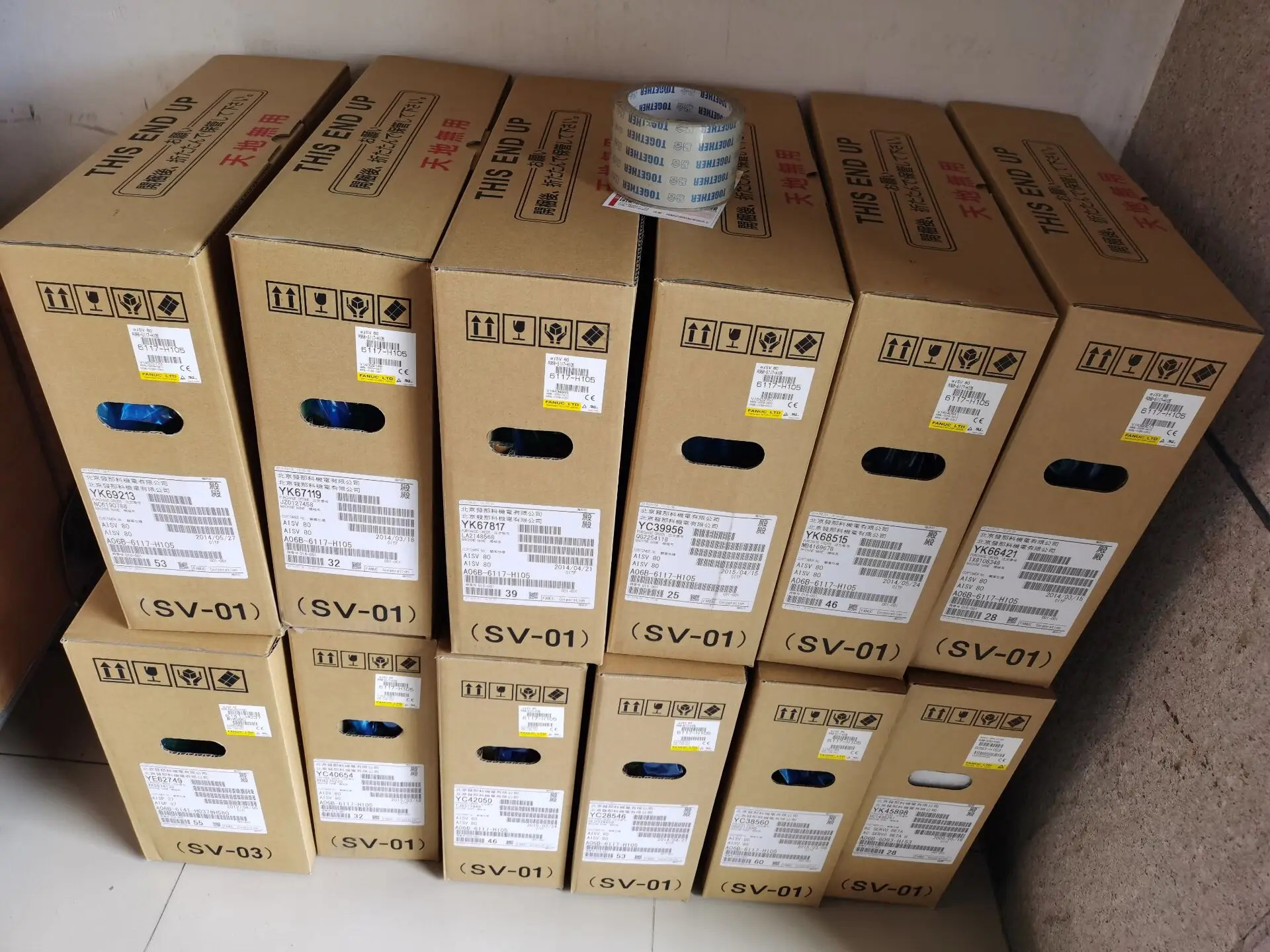 CNC 시스템 기계A06B-6200-H026 Fanuc 드라이브 리퍼 완료