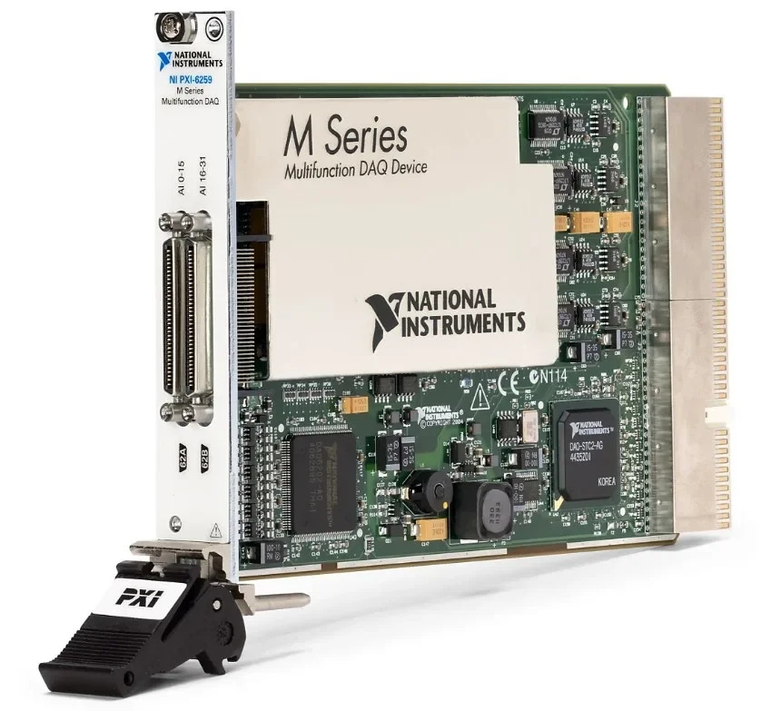 NI PXI-6259 데이터 수집 카드 16 비트 아날로그 출력 32 입력 779632-01 오리지널 신