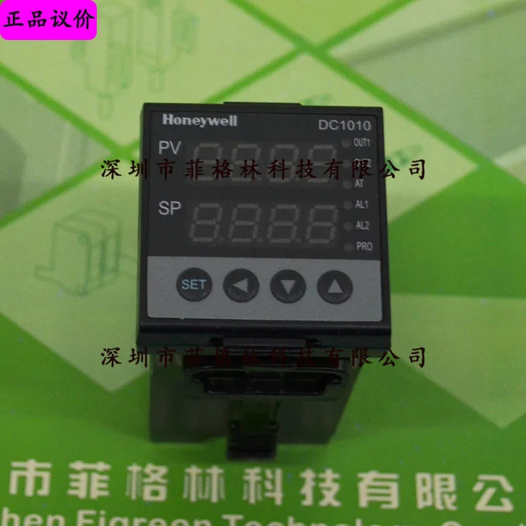 실제 DC1010CL-311000-E 하니웰 온도 조절기