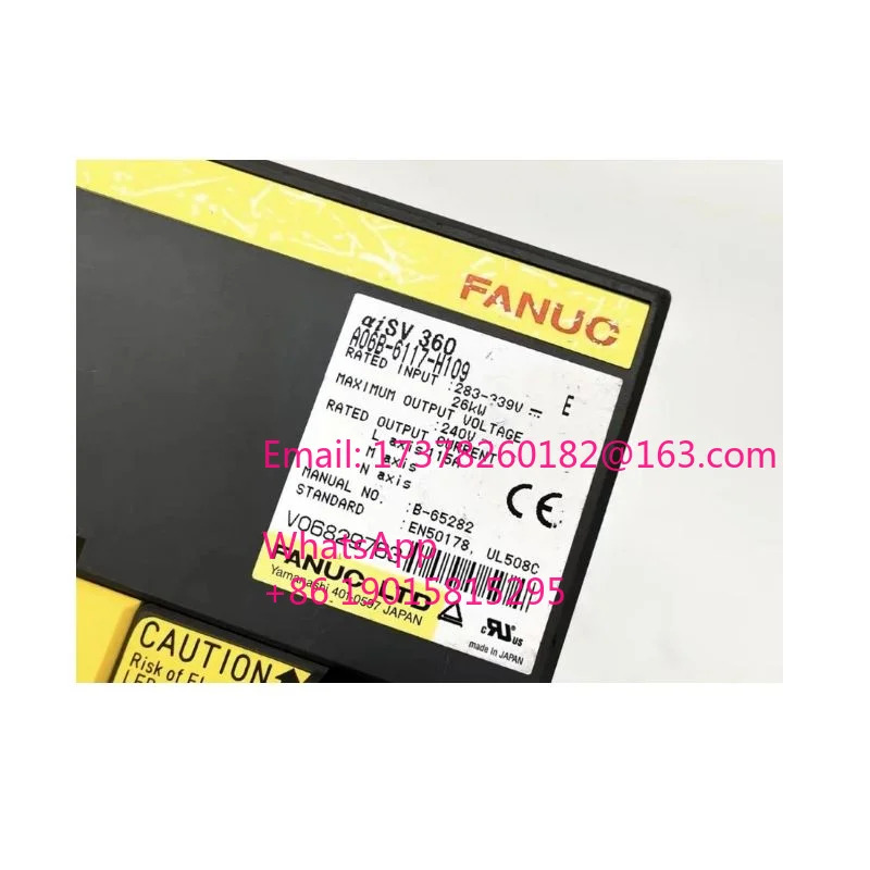 A06B-6117-H109 CNC 시스템Fanaco 서보 드라이브 증폭기 모듈 리퍼