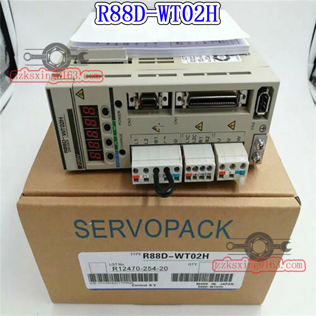 오리지널 AC 서보 드라이버 신 R88D-WT02H