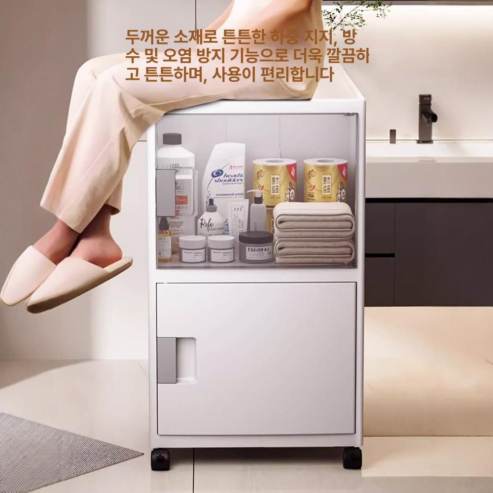 욕실장 수납장 캐비닛 캐비넷 보관함 코너장 욕실서랍장 보조장 욕실선반 화장실장 - 상세 이미지 3