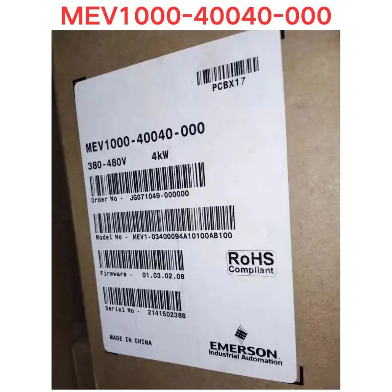 오리지널 MEV1000-40040-000 주파수 변환기 4KW