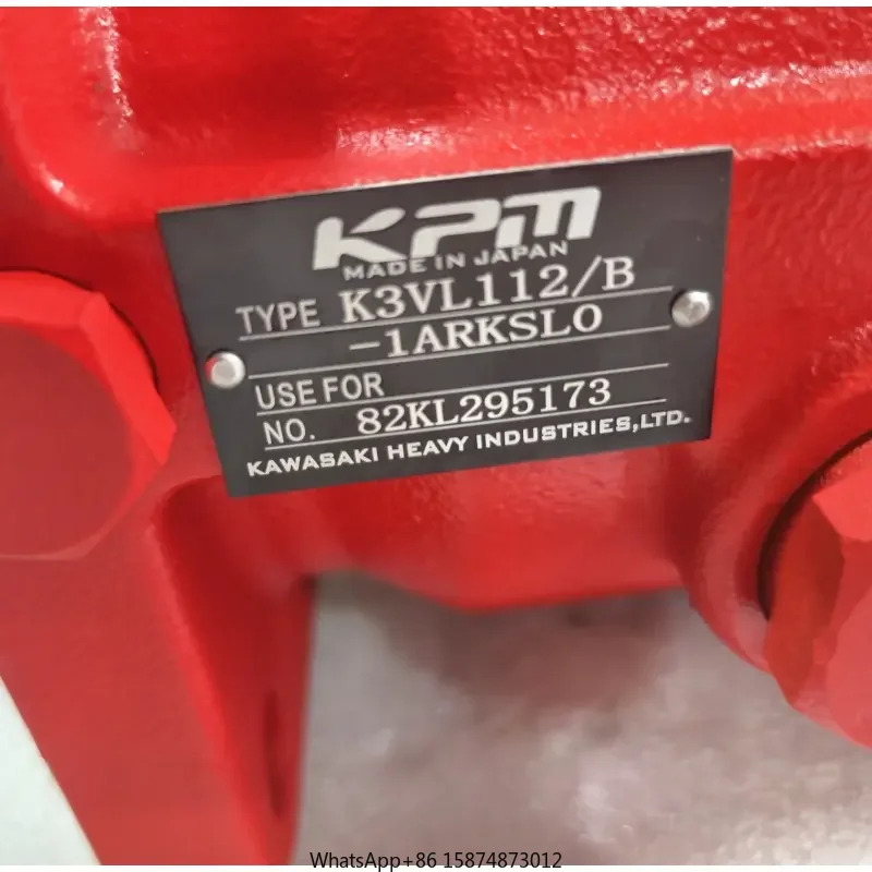굴삭기 유압 피스톤 펌프 K3VL112-B1ARKSL0 펌프K3VL140/B-10RJM-P0-TB008
