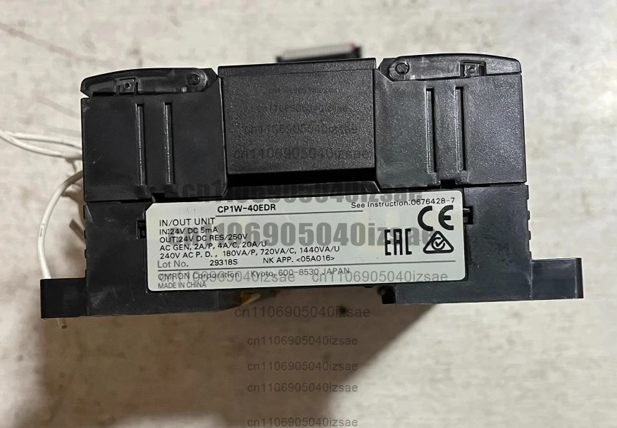 확장 모듈 CP1W-40EDR 24VDC 5mA 리퍼 완료