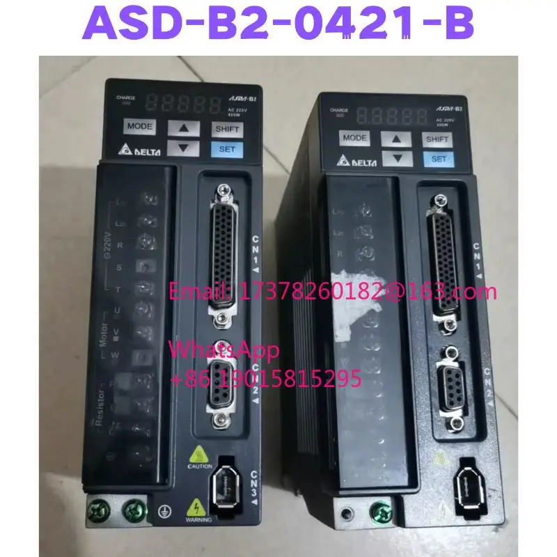 리퍼 ASD-B2-0421-B 서보 드라이브 완료