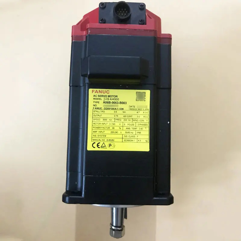 A06B-0063-B003 FANUC AC 서보모터 리퍼 완료 A06B 0063 B003