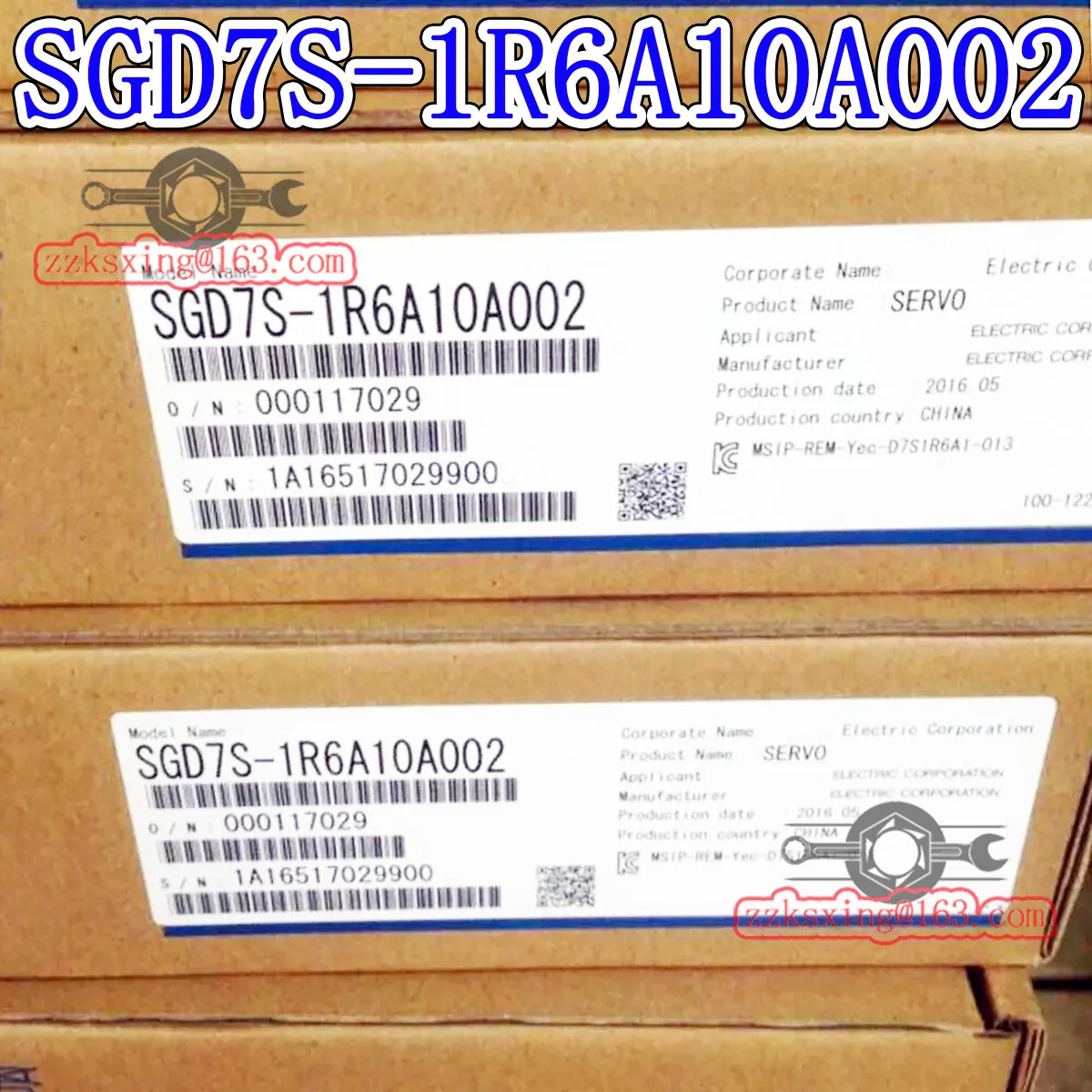 SGD7S-1R6A10A002 오리지널 AC 서보 드라이버