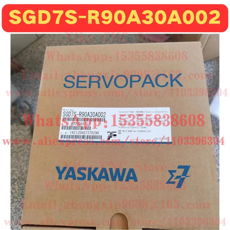 오리지널 SGD7S-R90A30A002 서보 드라이브