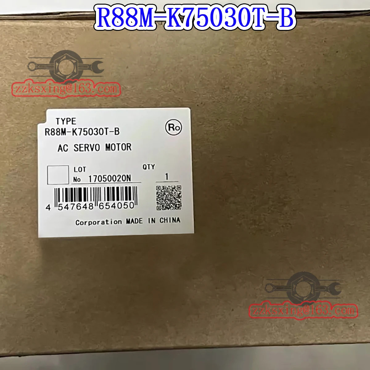 오리지널 AC 서보모터 신 R88M-K75030T-B