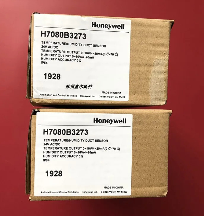 Honeywell 덕트 온도 습도 트랜스미터 H7080B3273