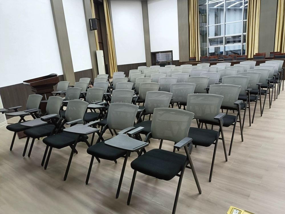 강의실의자 접이식 책상 팔걸이 교실 강당 책걸상 사무실 대학교 일체형 - 상세 이미지 5