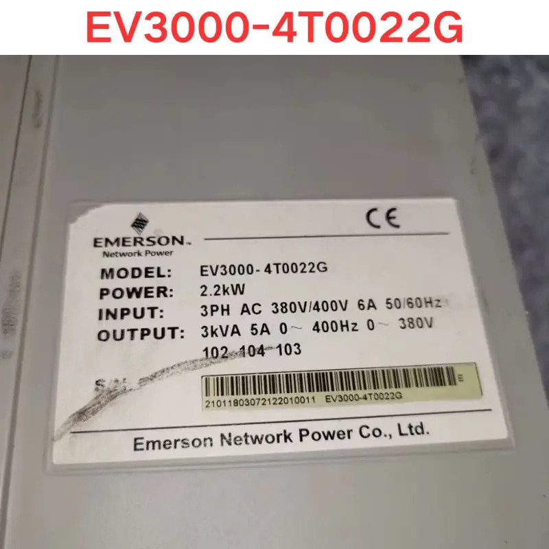 리퍼 에머슨 EV3000-4T0022G 주파수 변환기 2.2KW 기능 OK