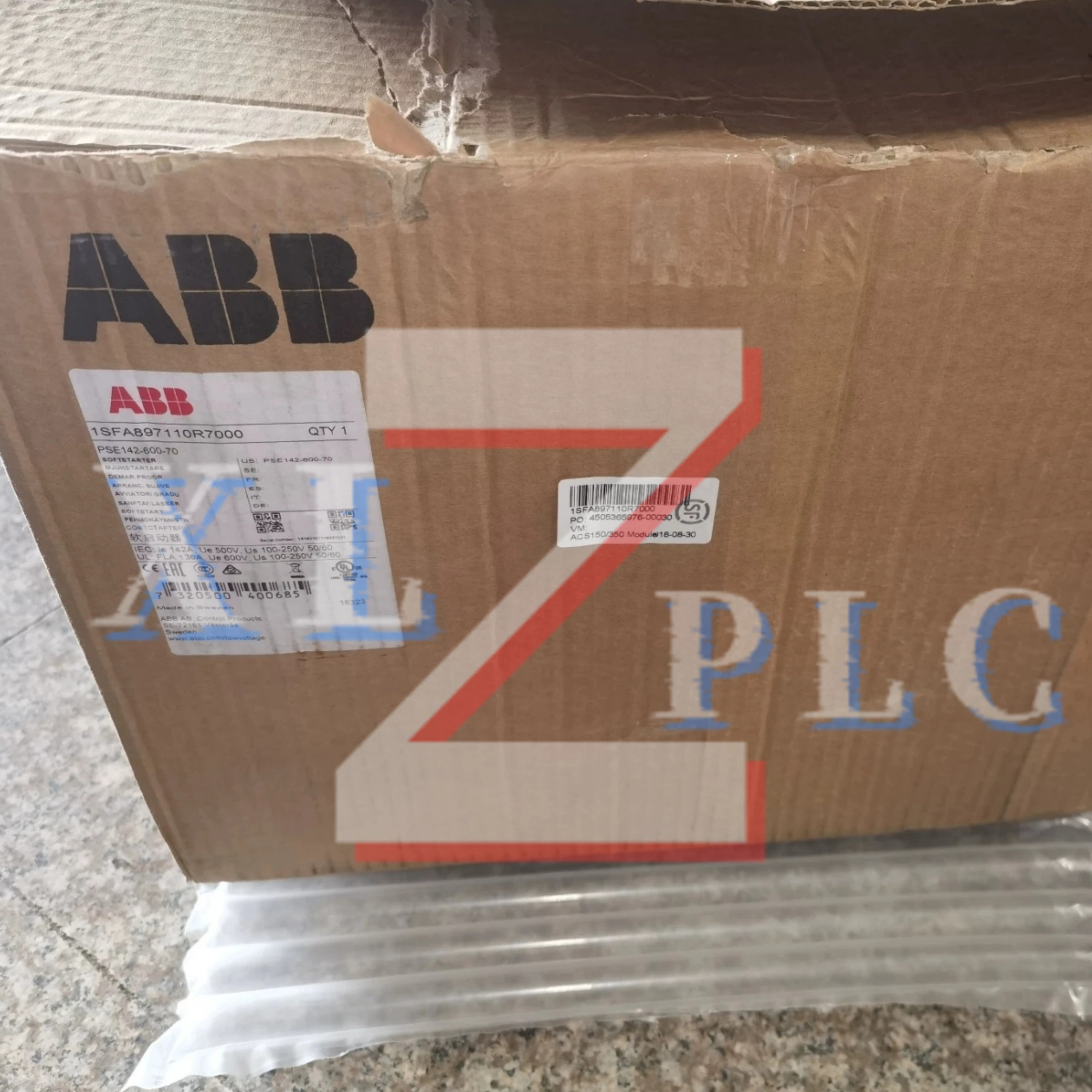 소프트 스타터 PSE142-600-70 75kw PSE170-600-70 90kw