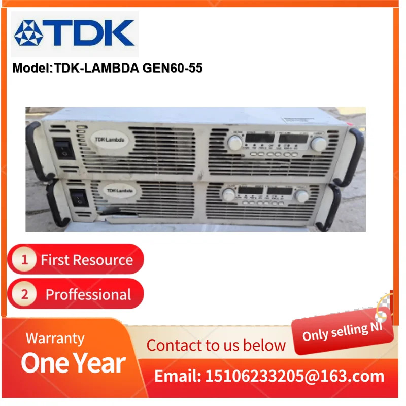 오리지널 TDK-LAMBDA 프로그래밍 전원공급장치 GEN60-55-3P400
