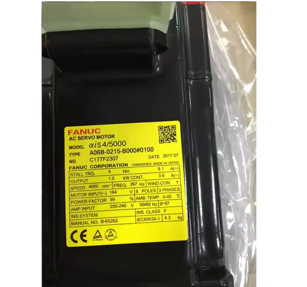 A06B-0215-B000 CNC 기계Fanuc AC 서보모터 리퍼 완료 A06B 0215 B000