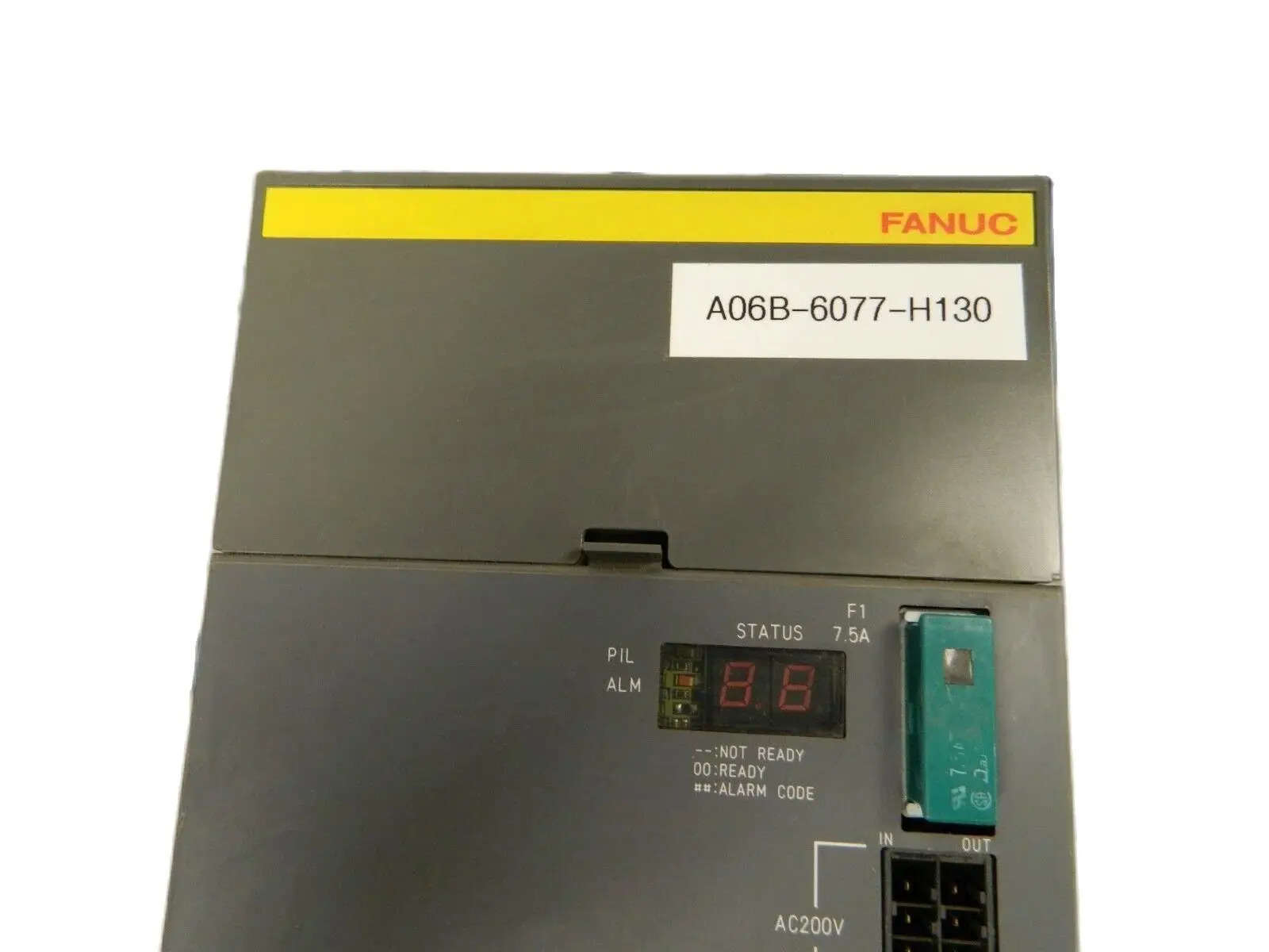 A06B-6077-H130 Fanuc 전원 모듈 리퍼 완료 A06B 6077 H130